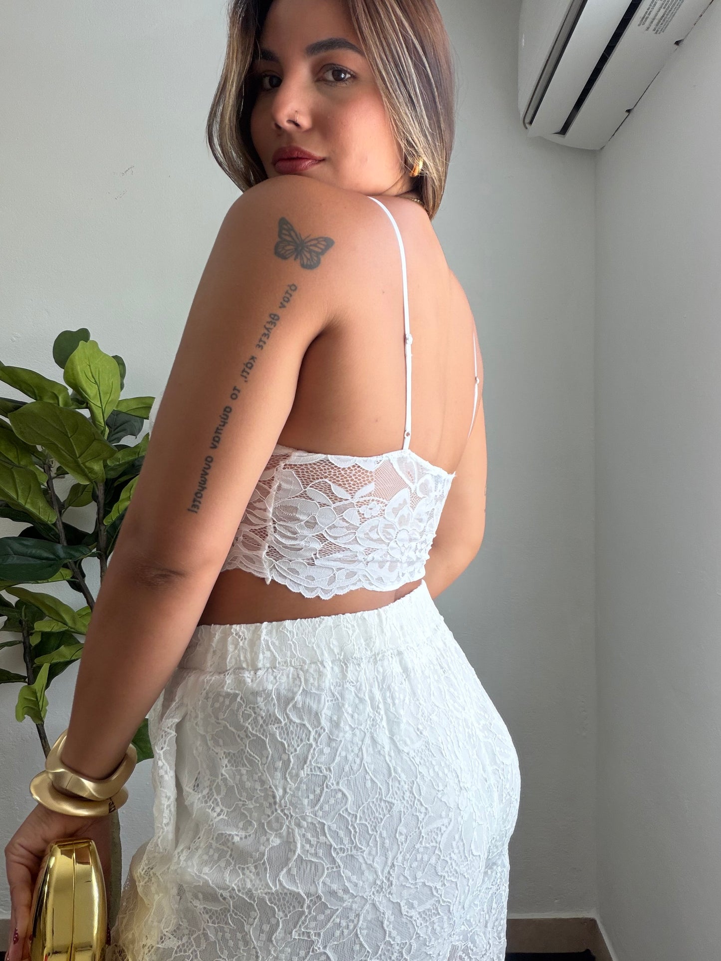 White Lace Bralette