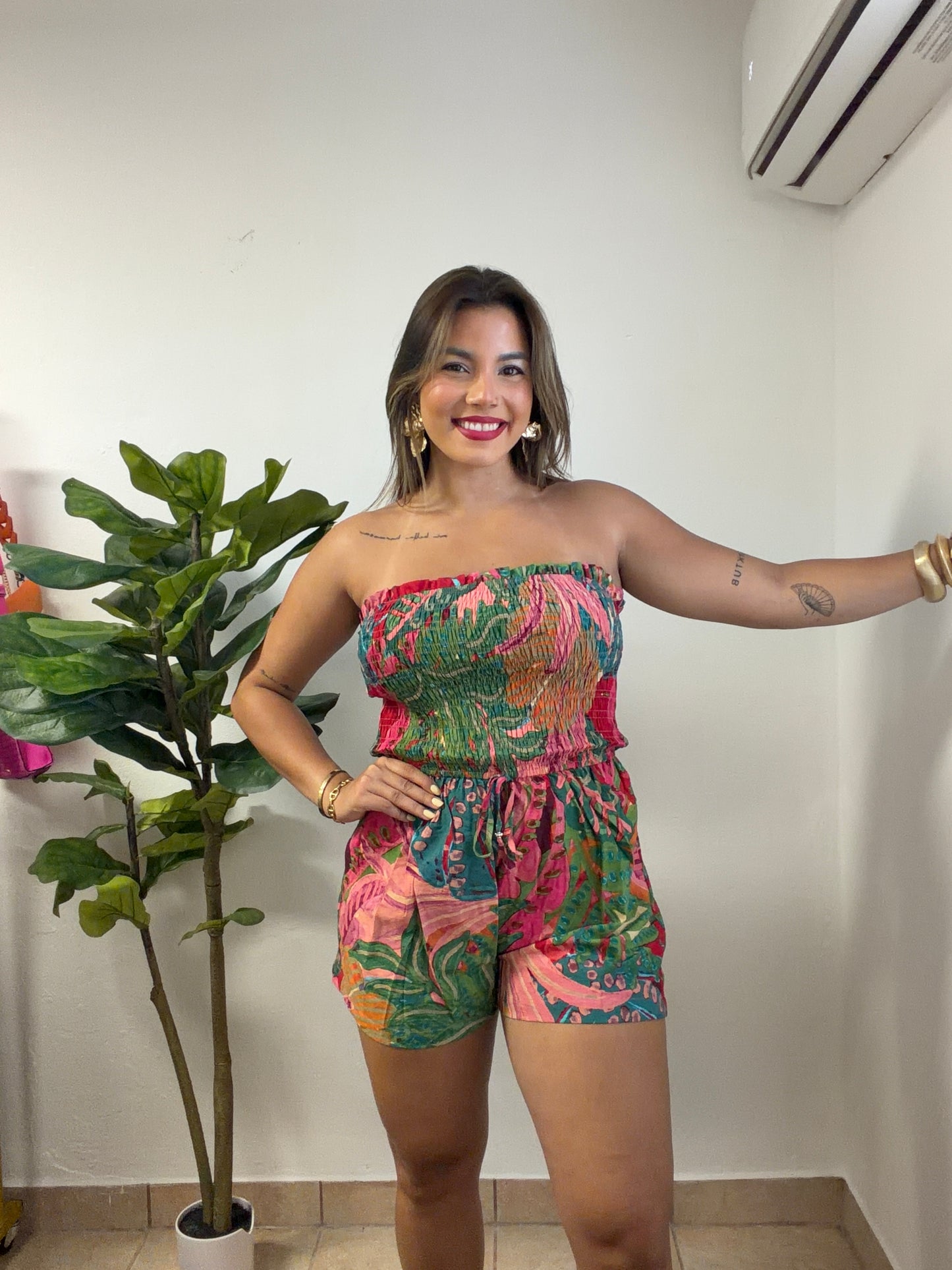 Tropical Romper