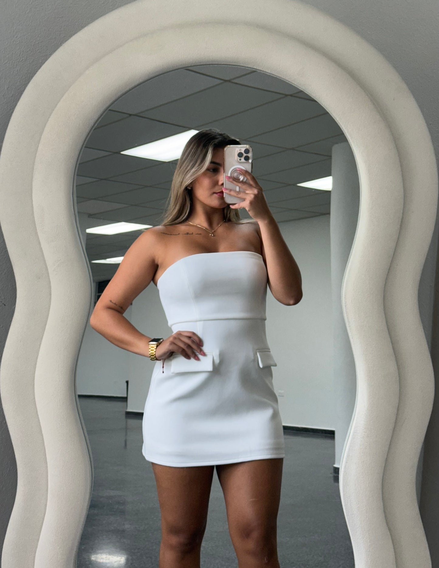 Mónaco White Dress