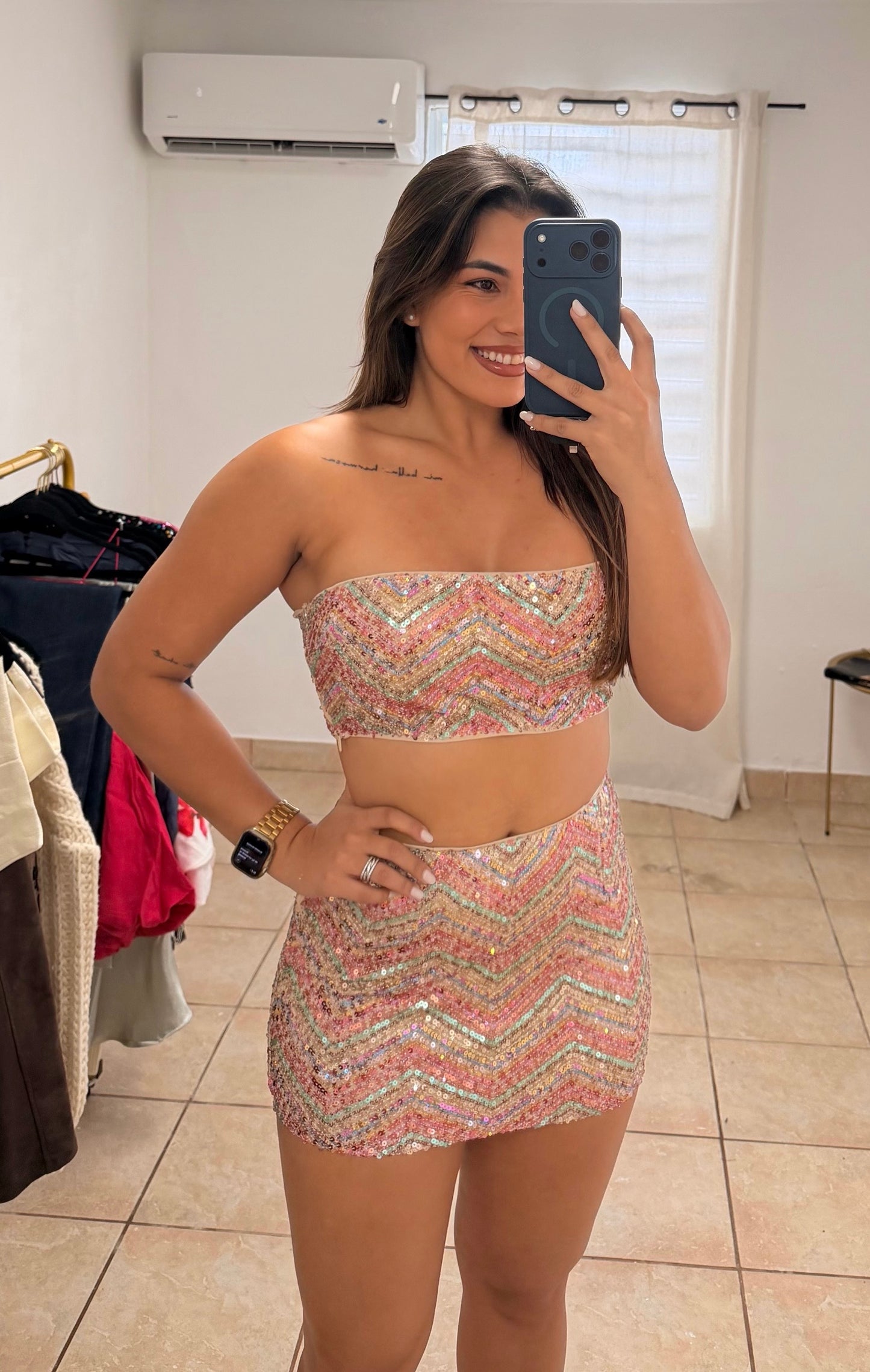 HOLIDAY SALE SEQUIN TOP