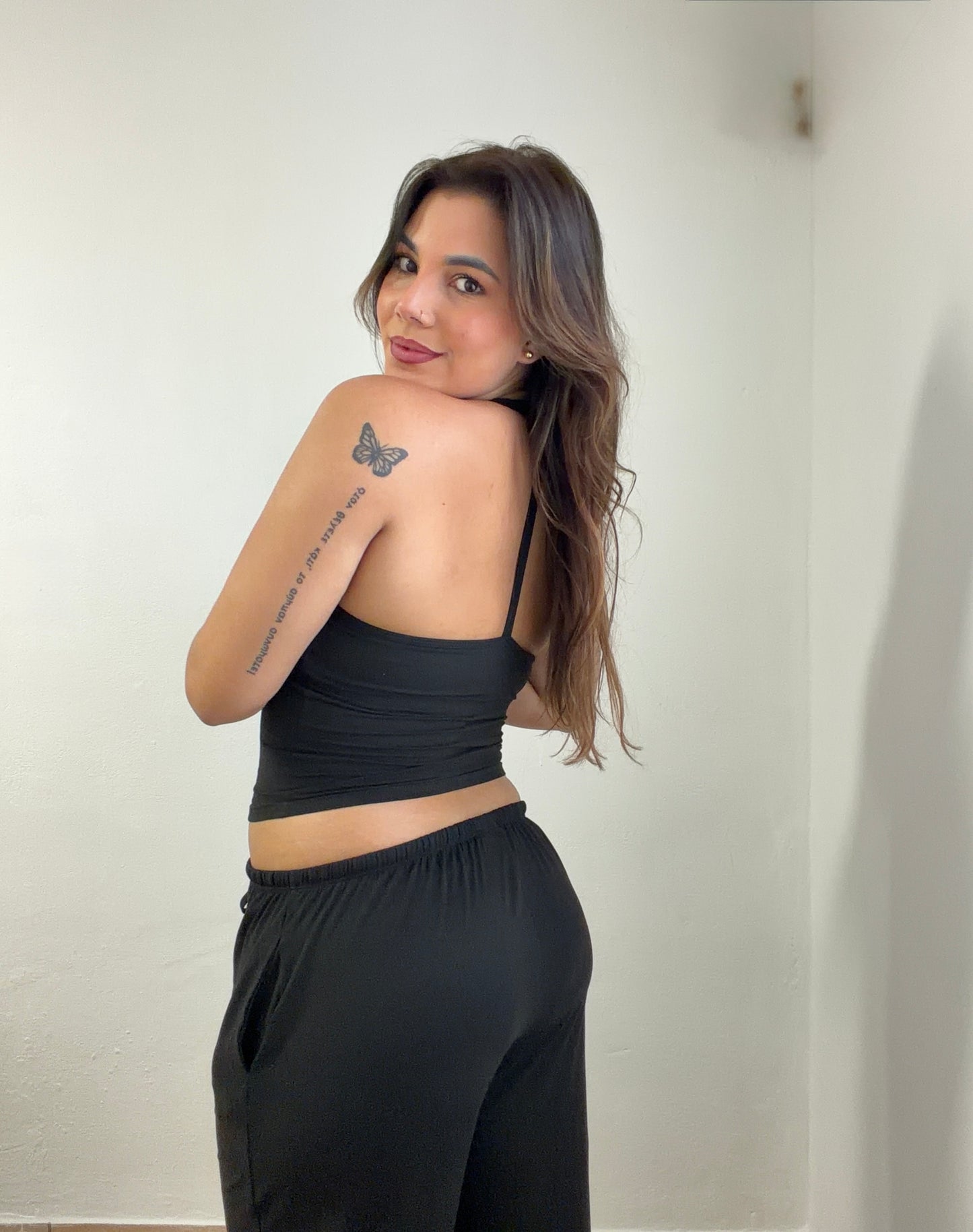 Perfect Black Lounge Wear Set