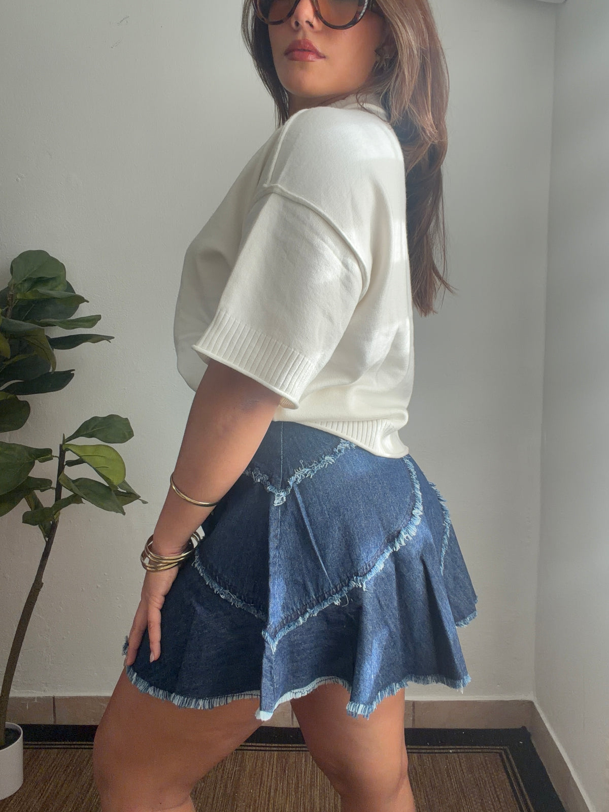 Denim Skirt