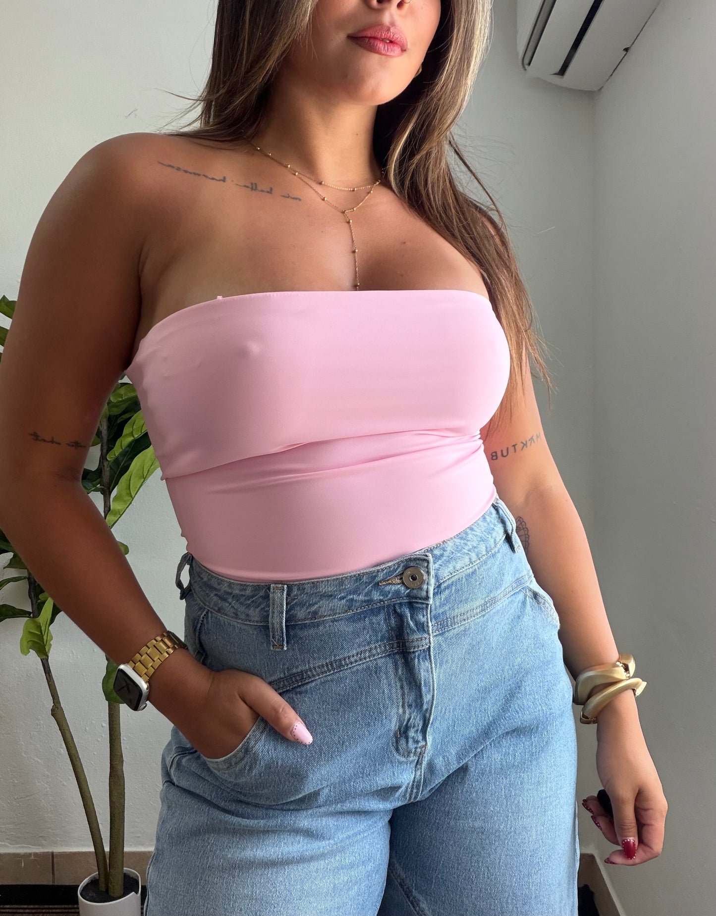Pink Tube Top