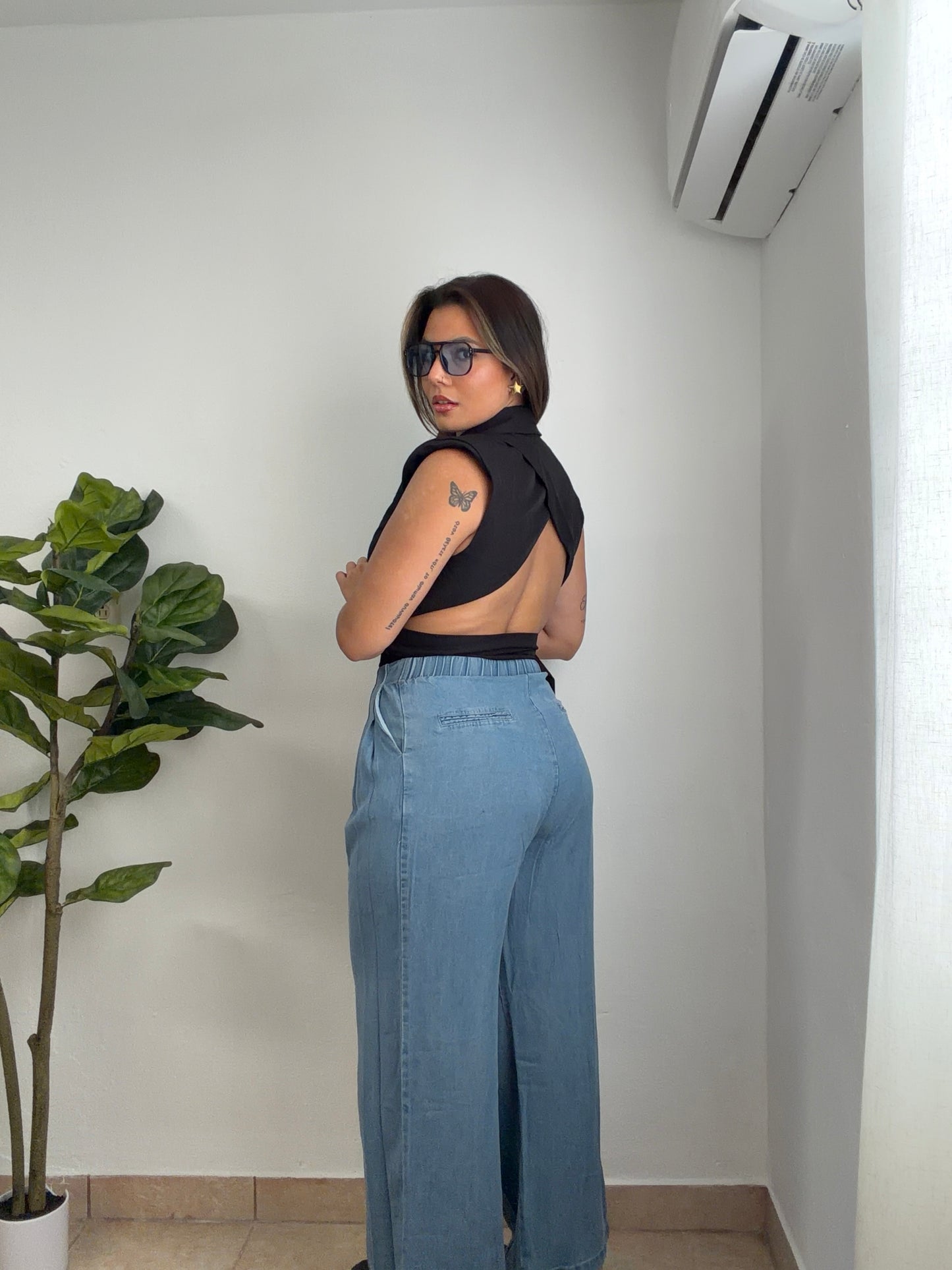 Blue Denim Trouser