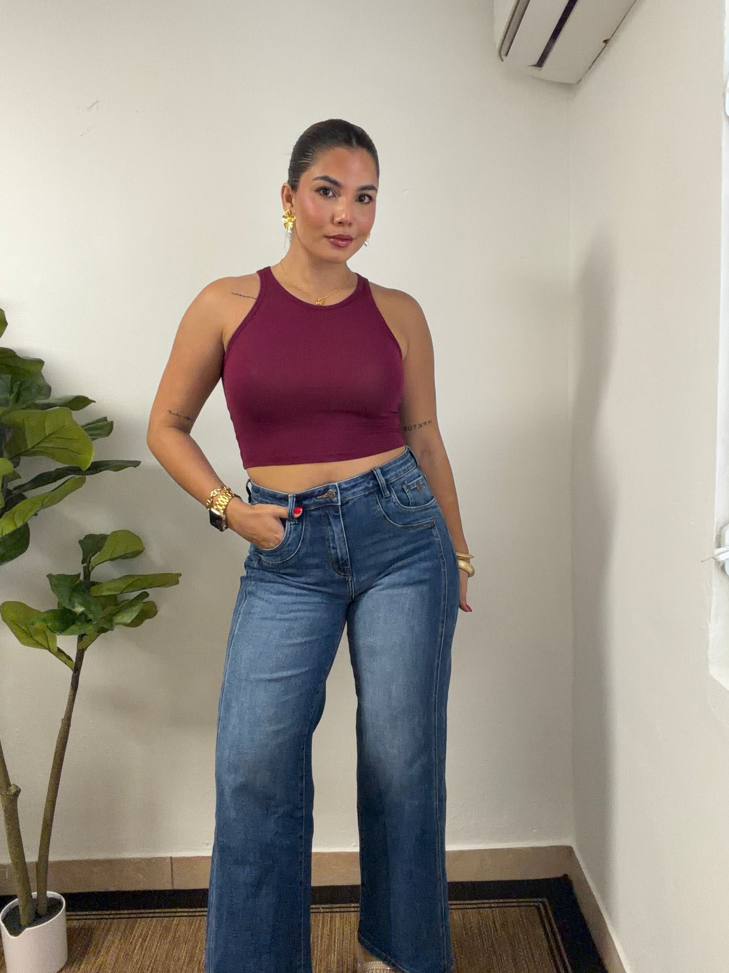 Vibrant Jean Indigo Jean