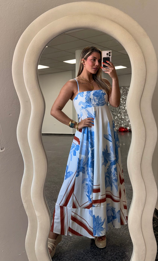 Cielo Mar Maxi Dress