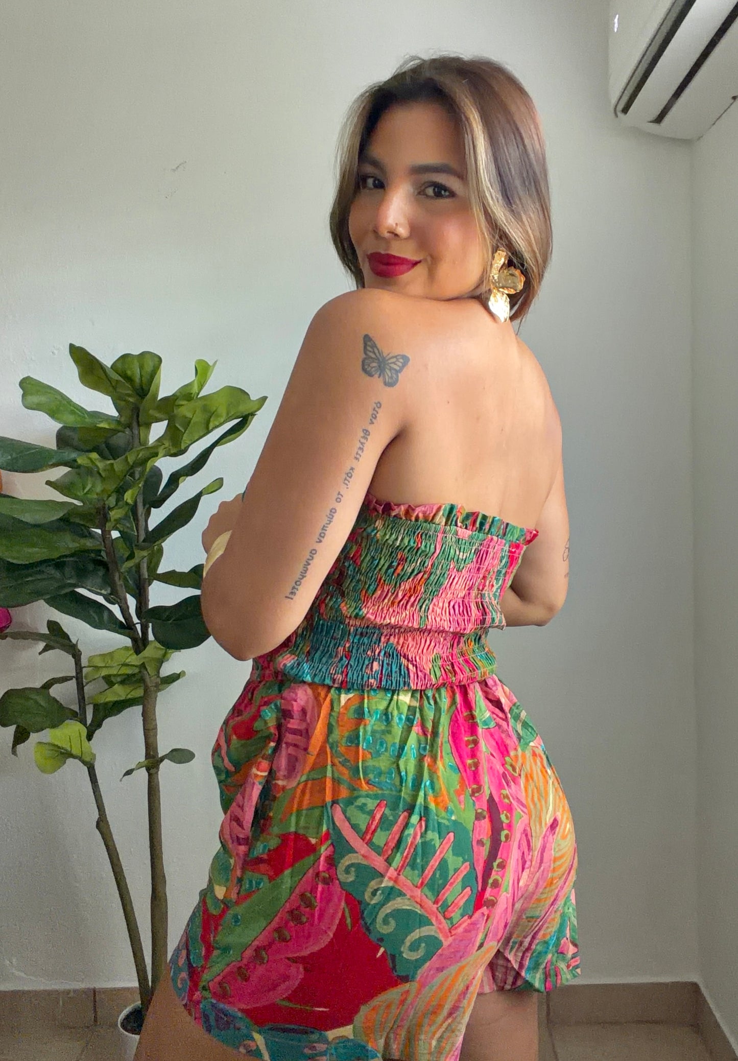 Tropical Romper