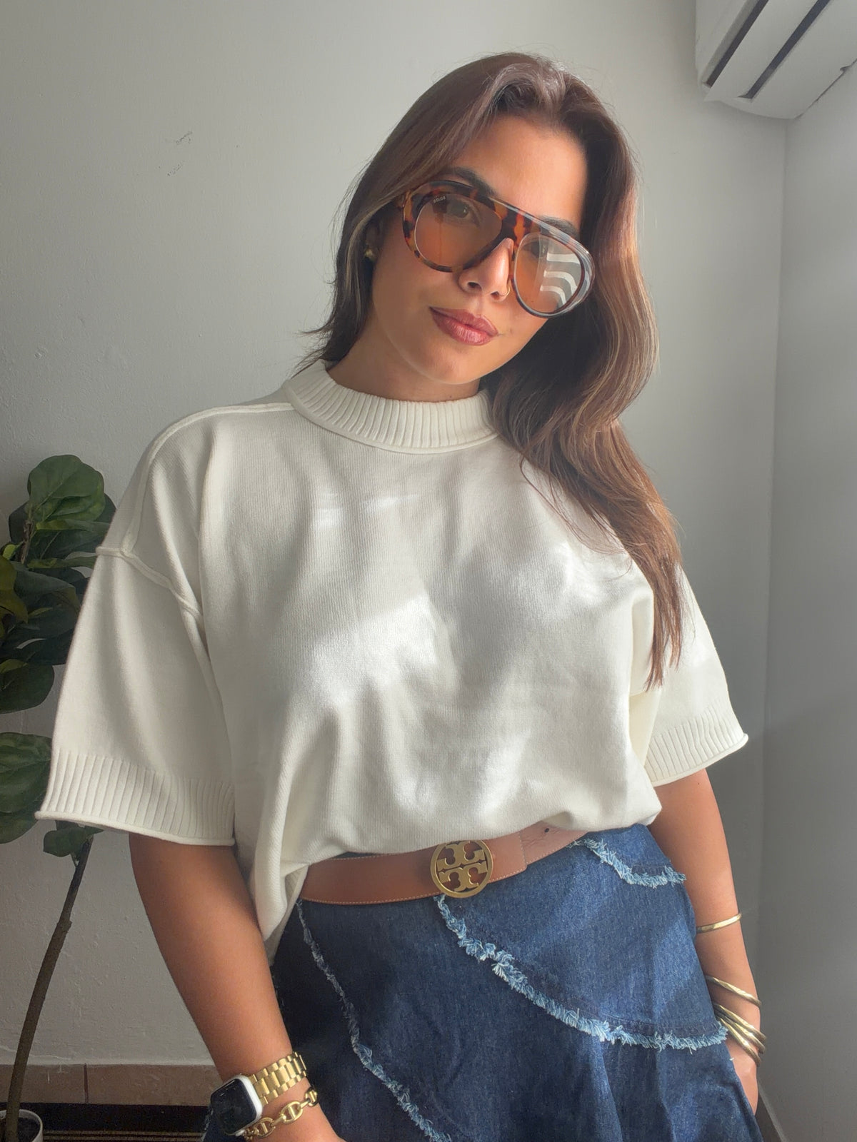 White Pearl Sweater