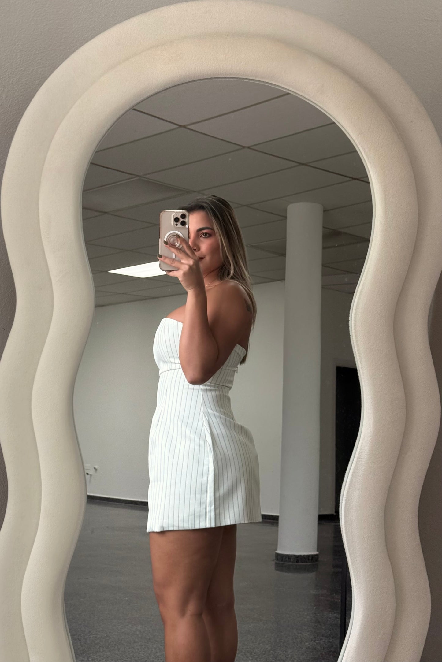 Lines Mini Dress