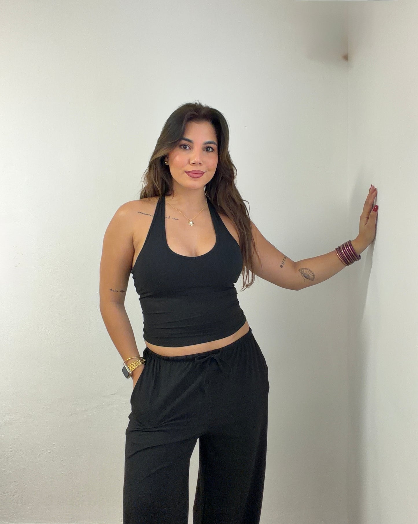 Perfect Black Lounge Wear Set