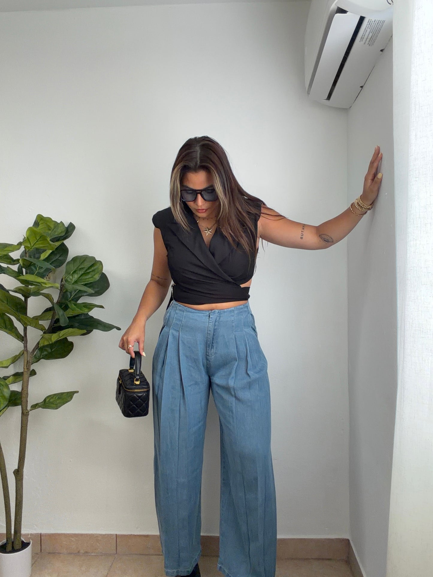 Blue Denim Trouser