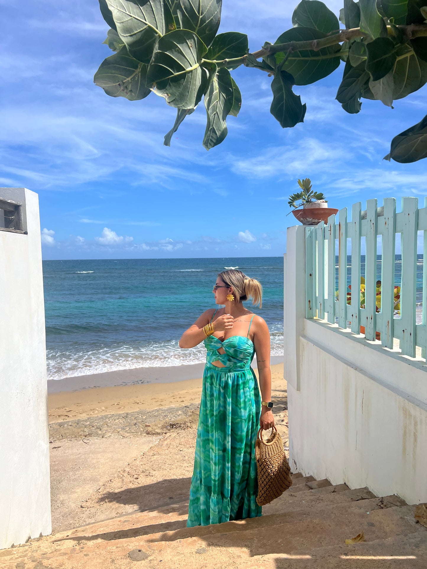 Mar Caribe Maxi Dress