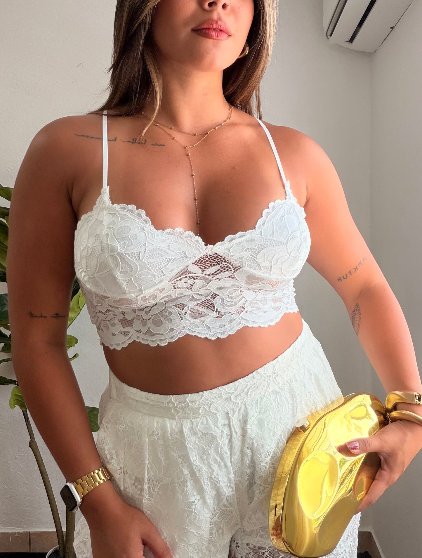 White Lace Bralette