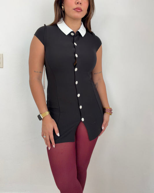 Doll Black Mini Dress