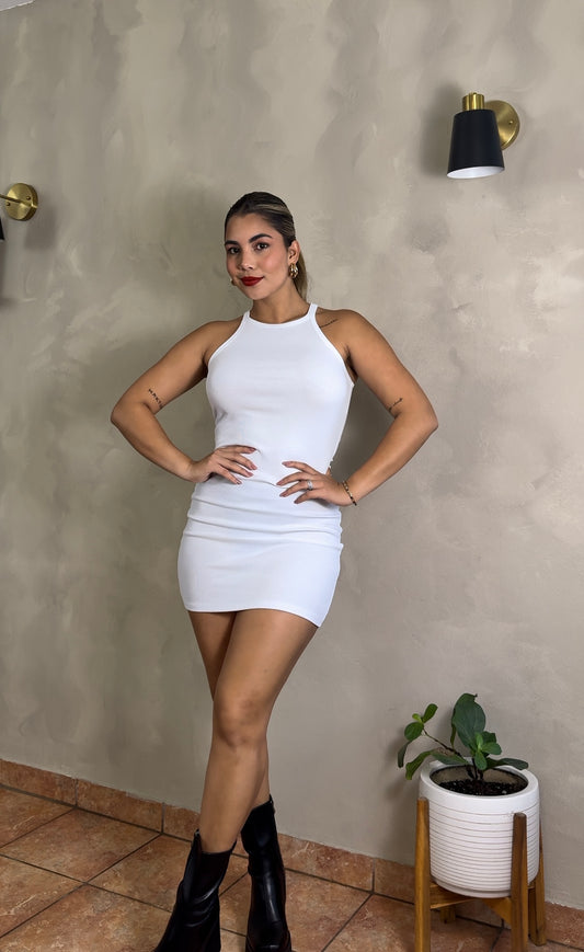 Basic White Dress