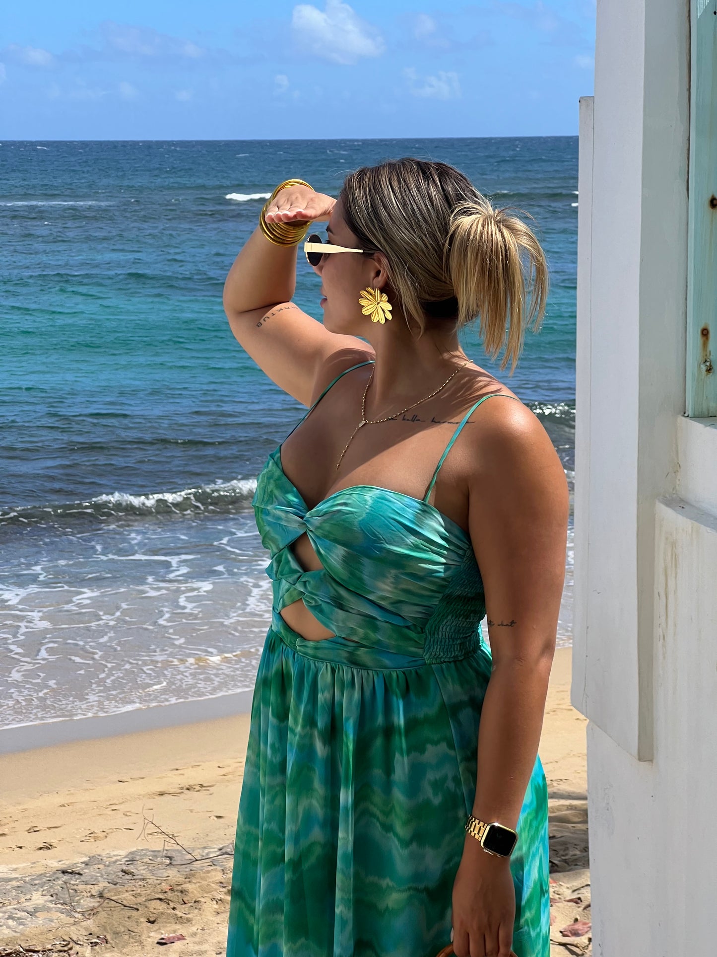 Mar Caribe Maxi Dress