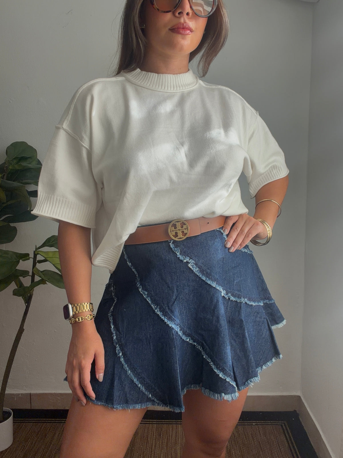 Denim Skirt