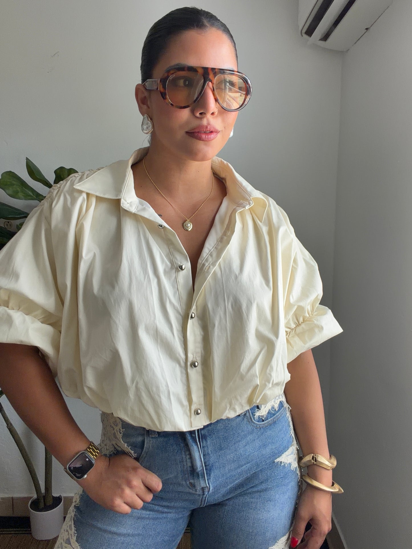 Perfect Poplin Top