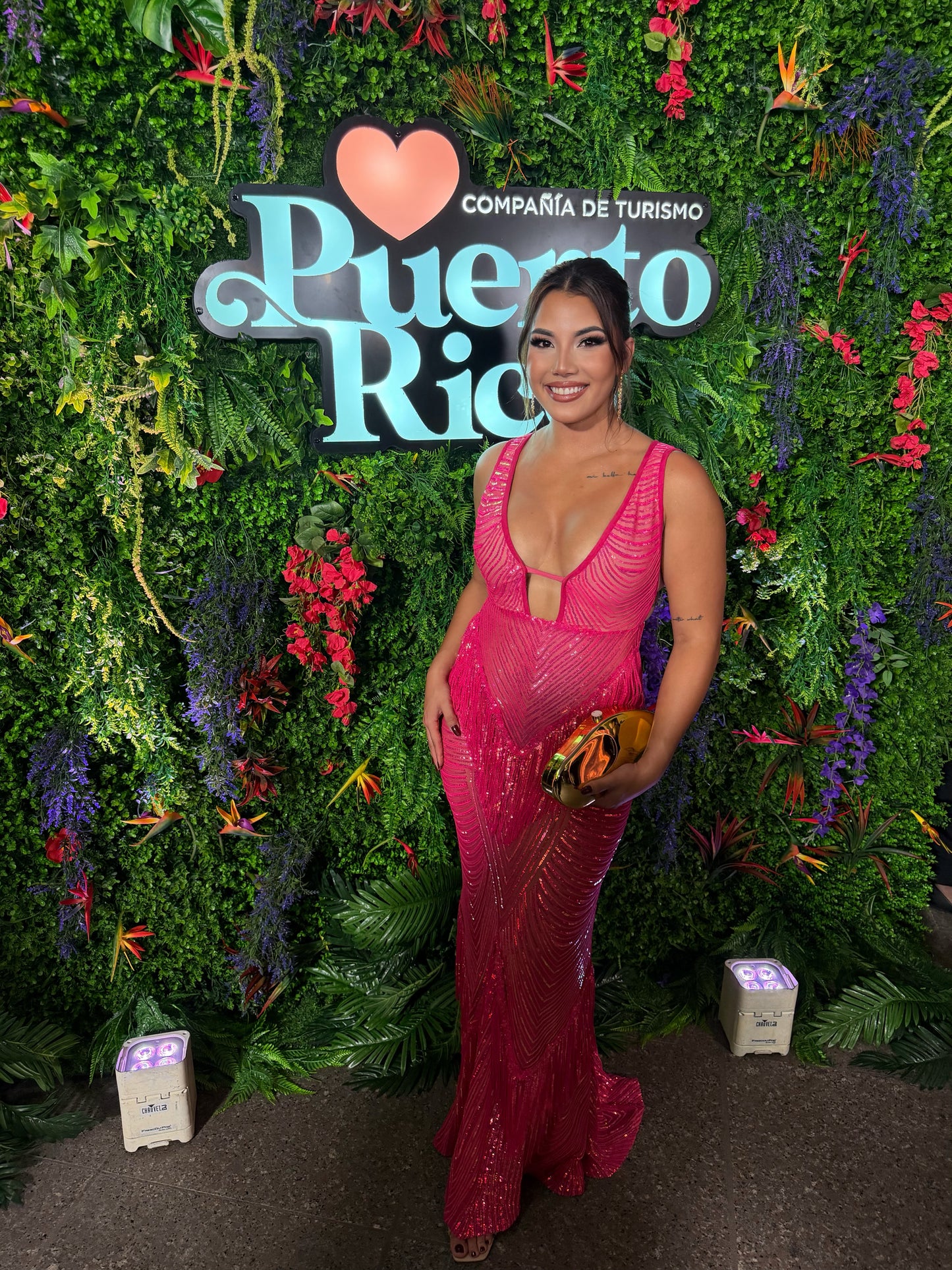 Perfect Pink Glam Dress IVU INCLUIDO. Leer descripción.