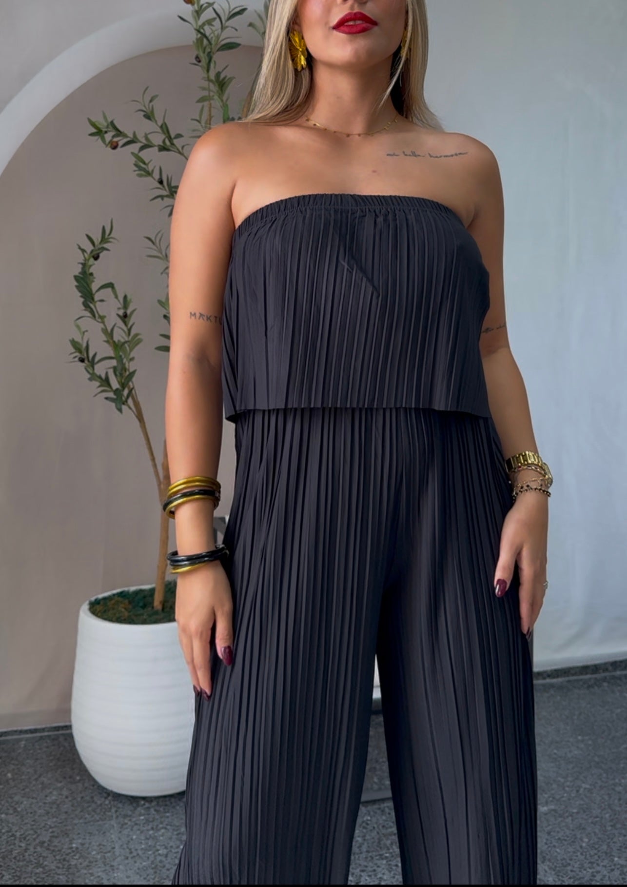 Railey Black Long Jumpsuit