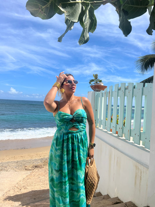 Mar Caribe Maxi Dress