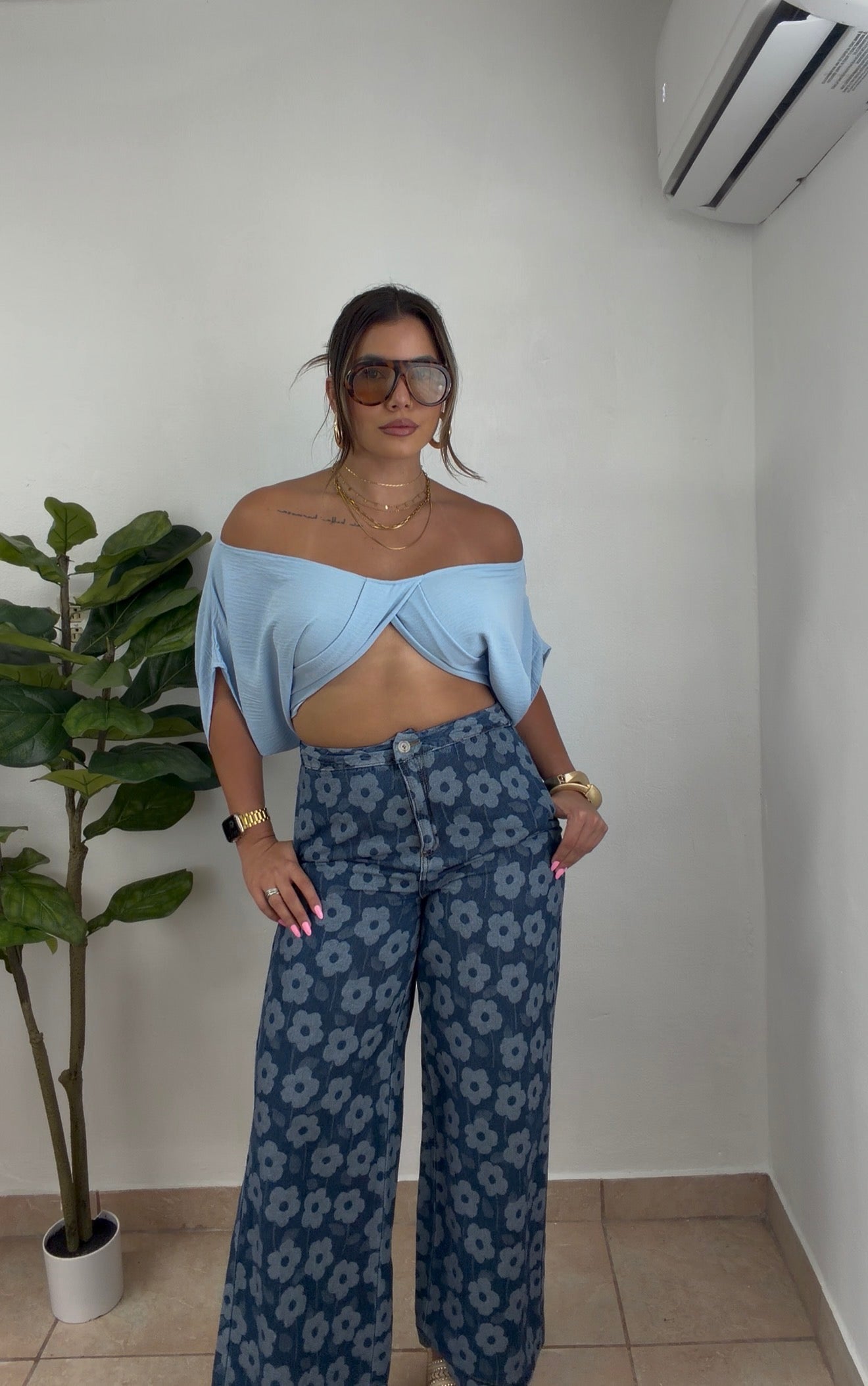 Spring Bluey Denim Pant