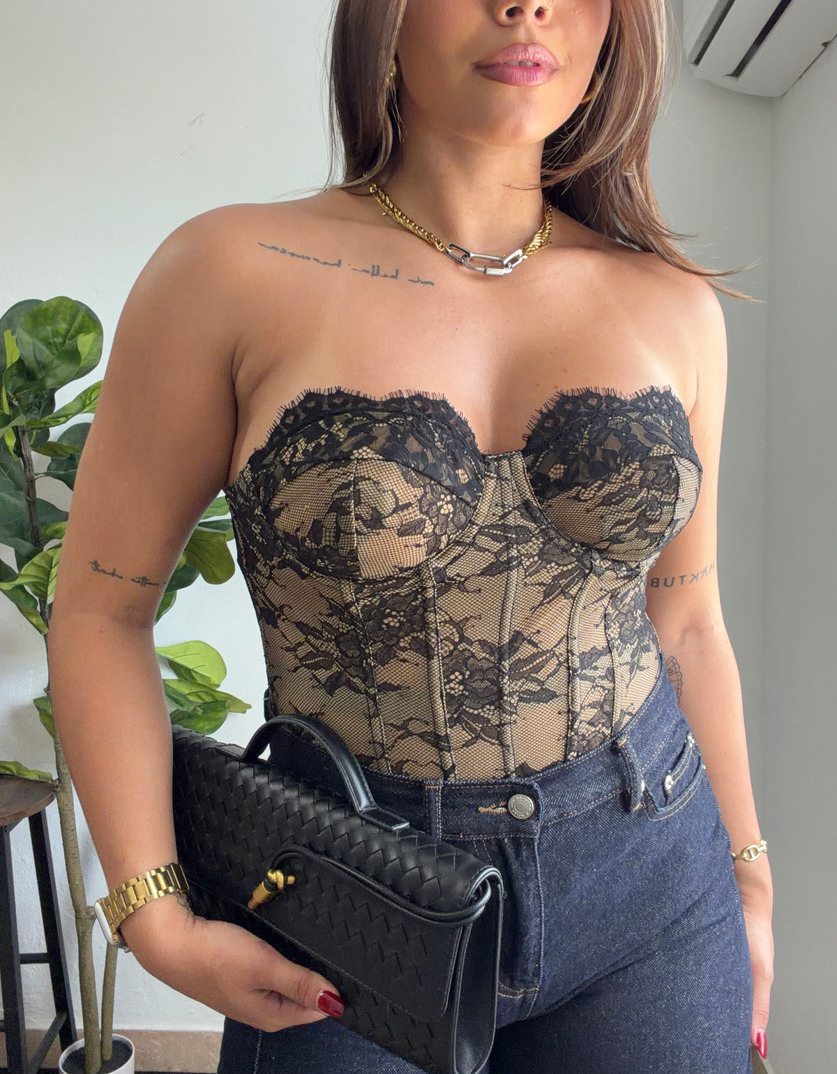 Lace Corset Top