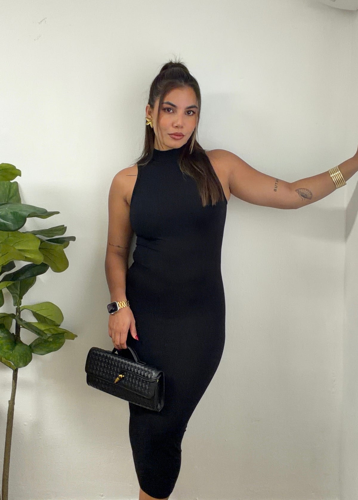 Restock! Turtle Neck Dress