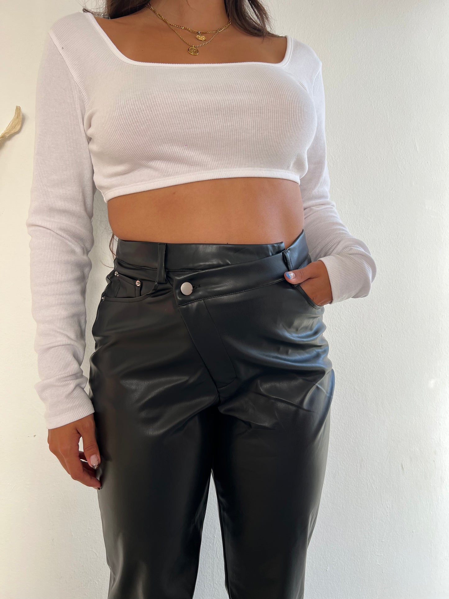 Leather pants