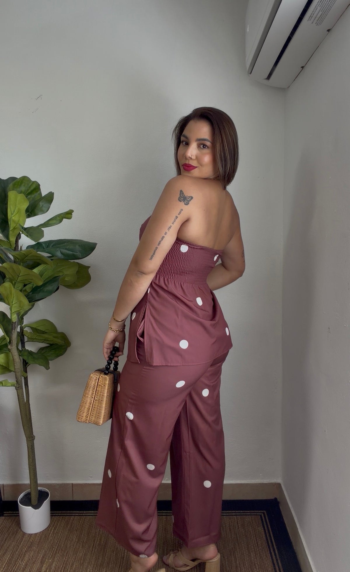 Polka Dots Pant Set