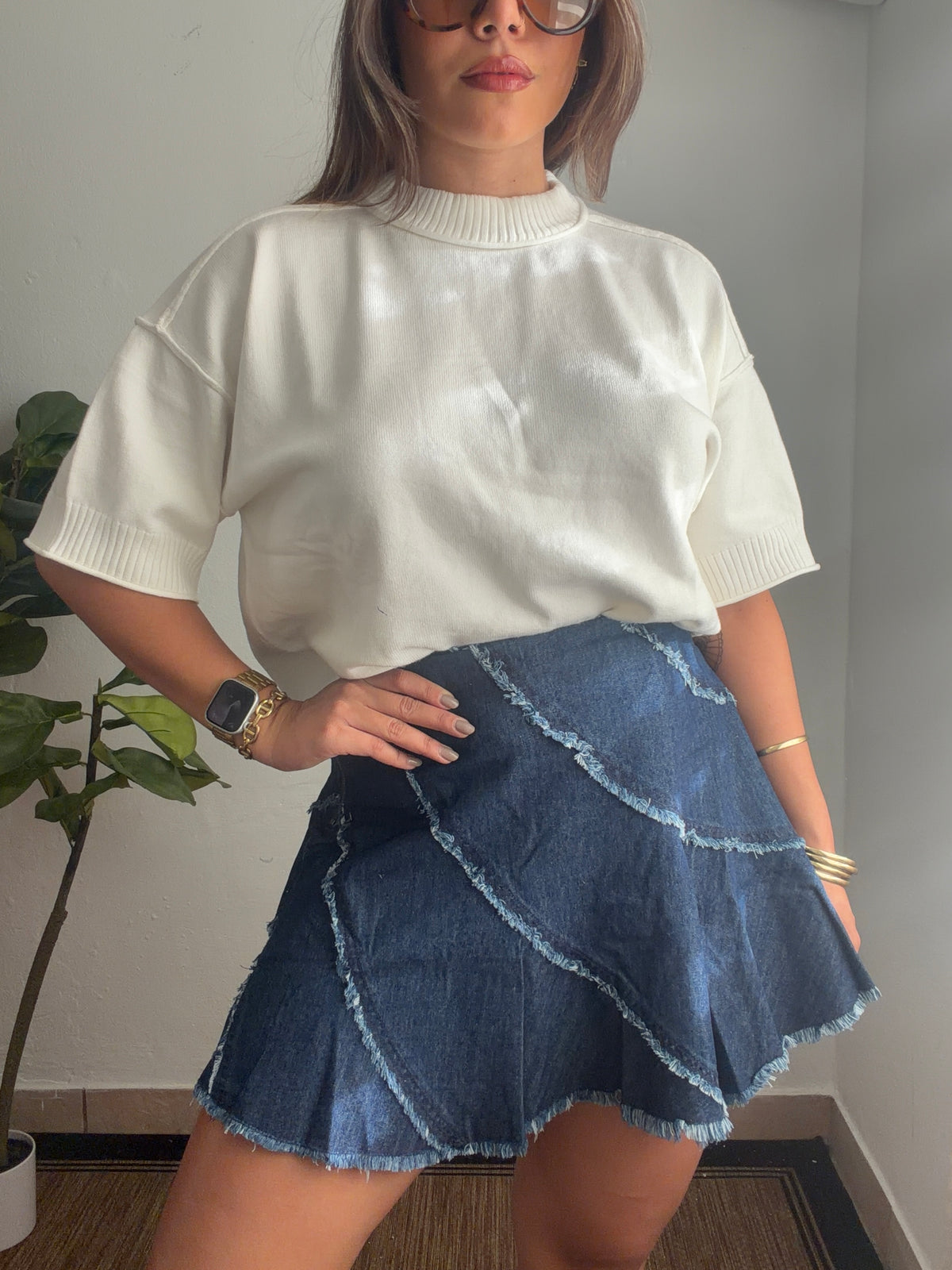 Denim Skirt