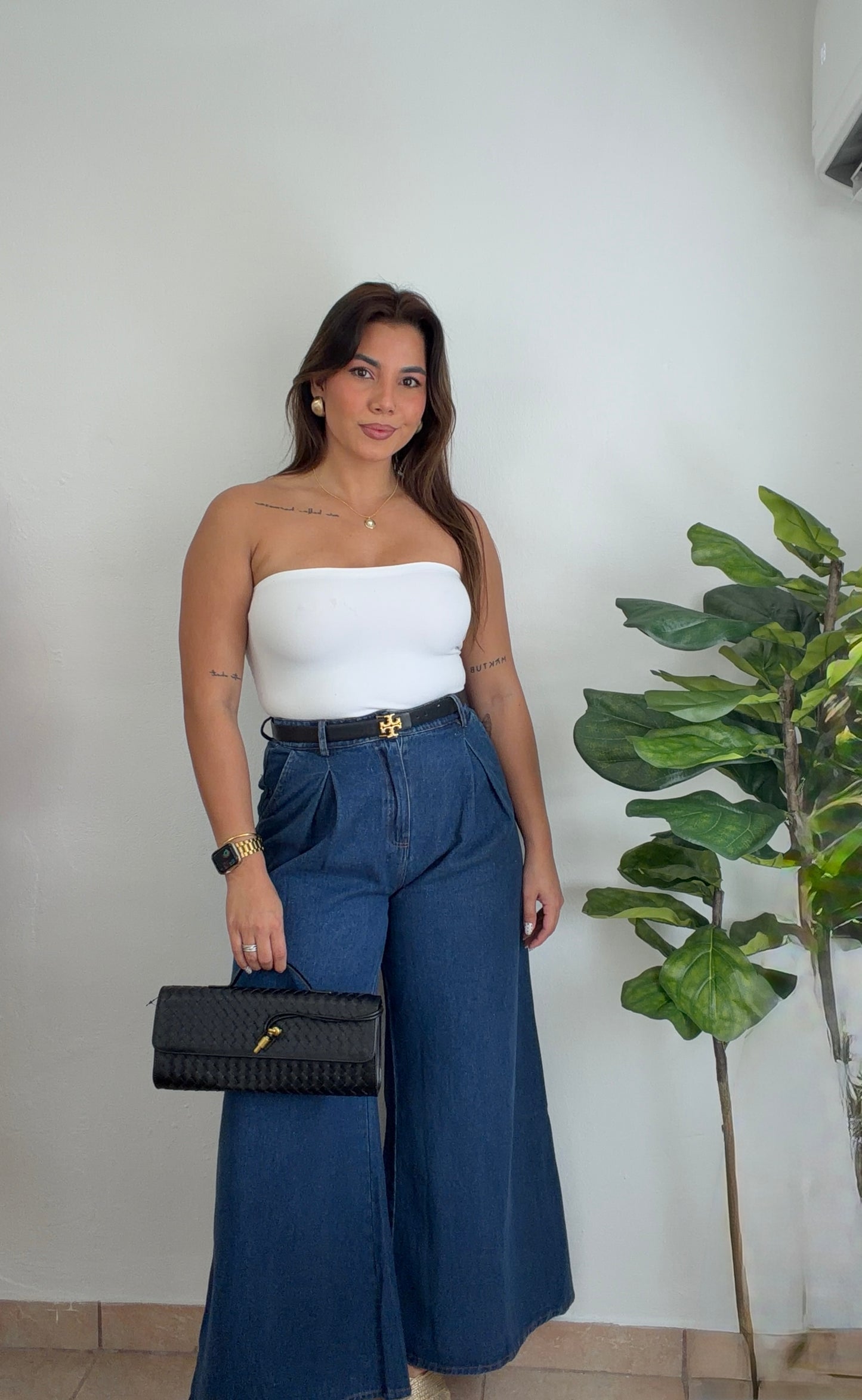 Vivi Indigo Wide Leg Jean