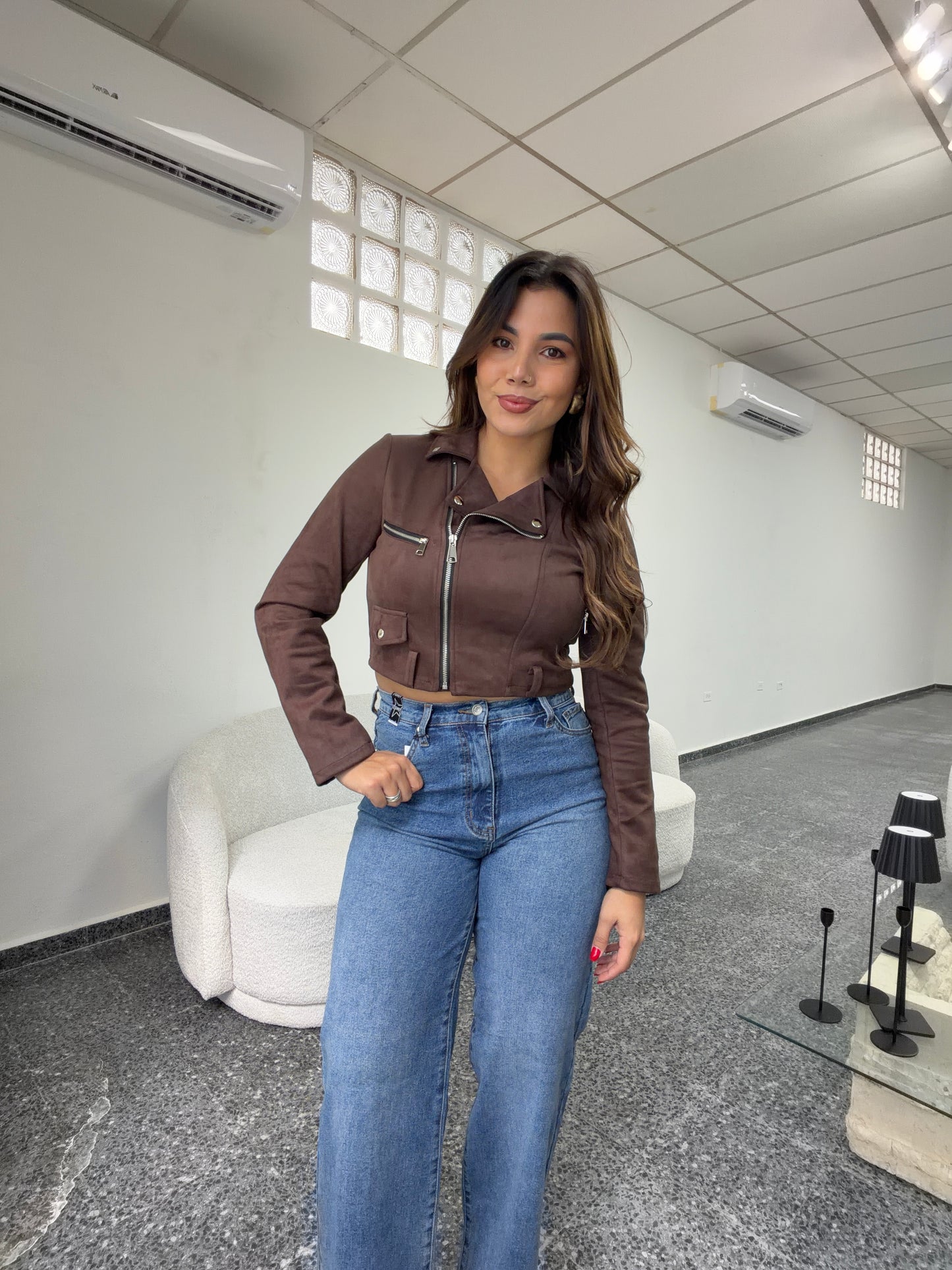 Veronna Brown Trench Jacket