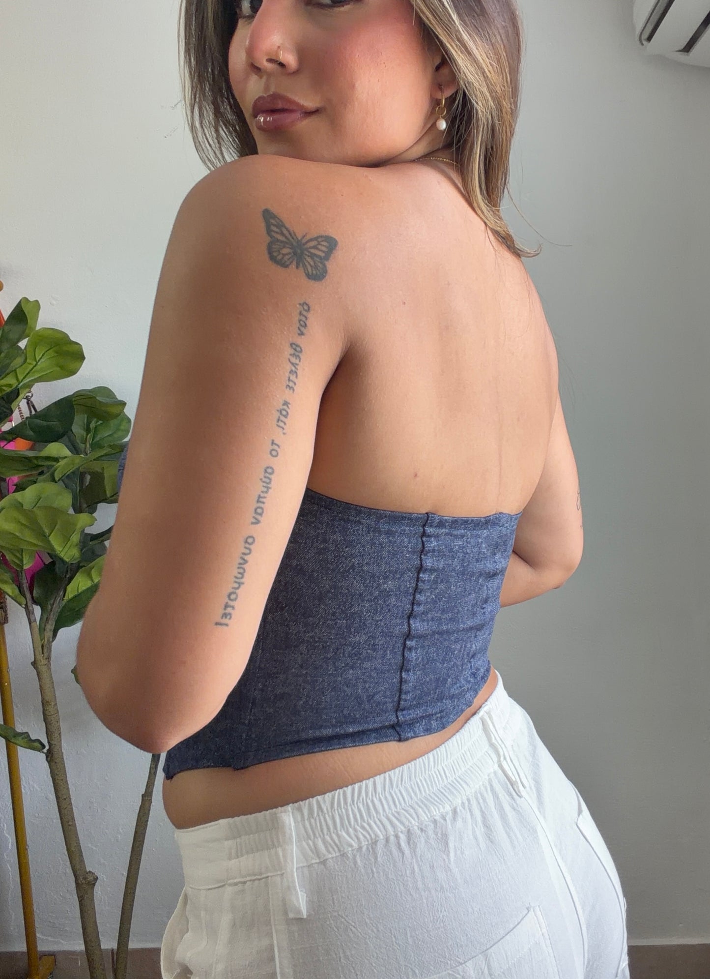 Denim Bustier