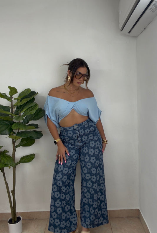 Spring Bluey Denim Pant