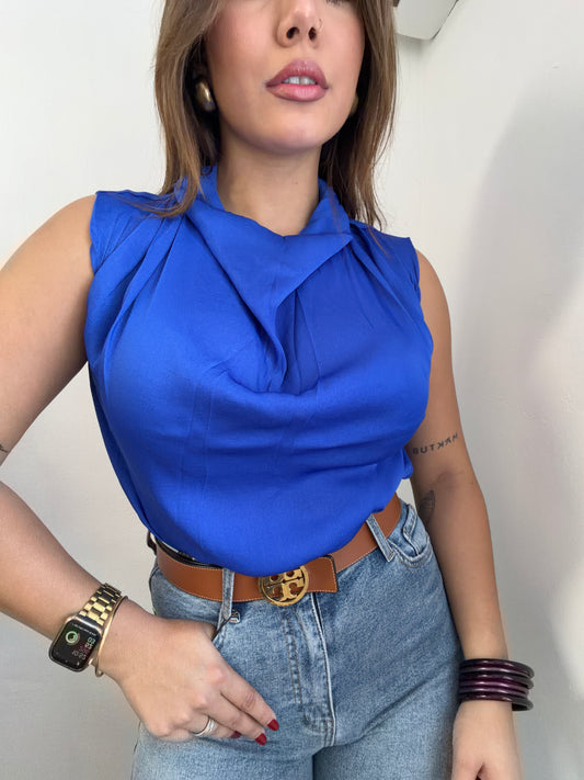 Blue Perfect Top