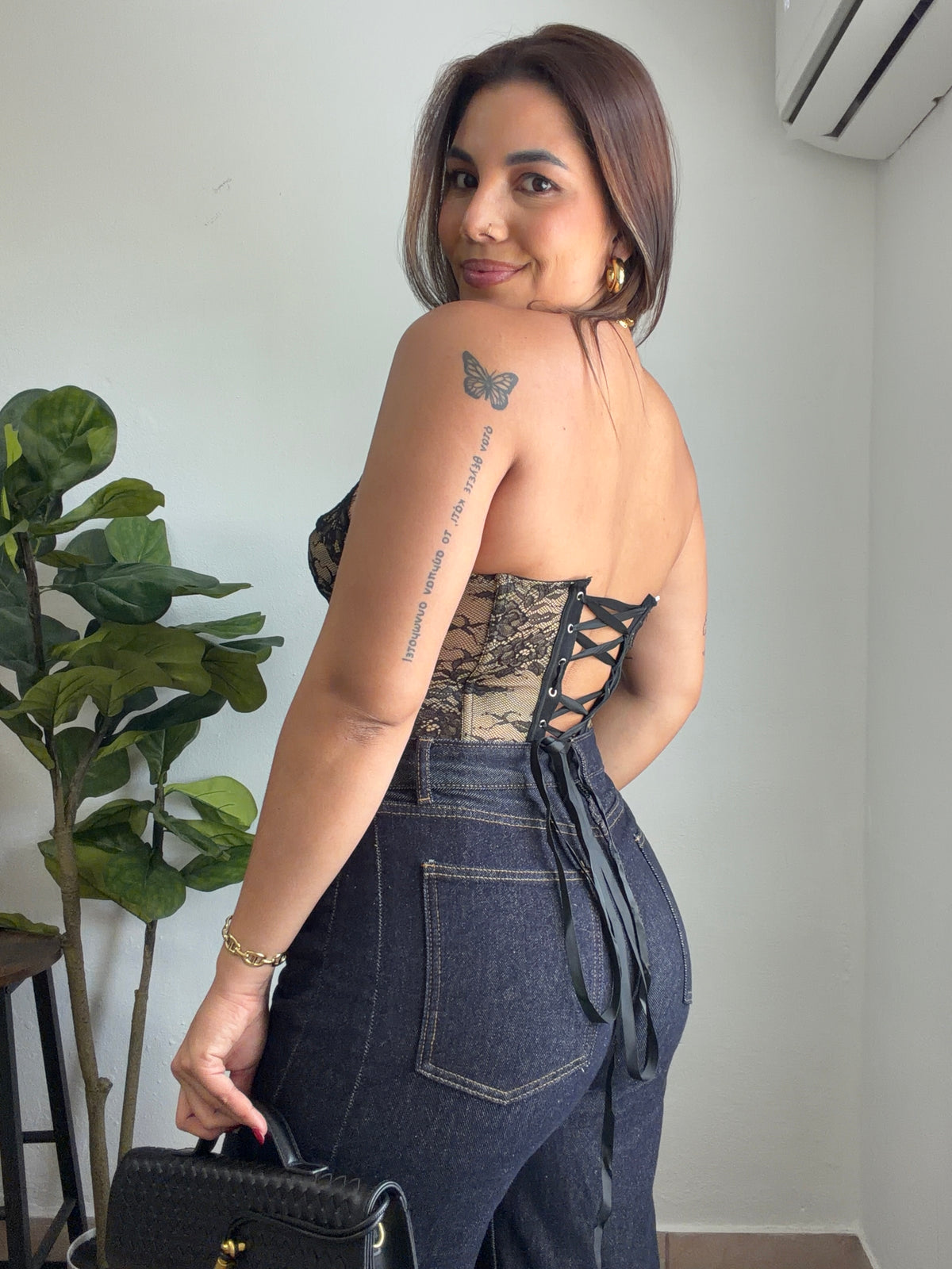 Lace Corset Top
