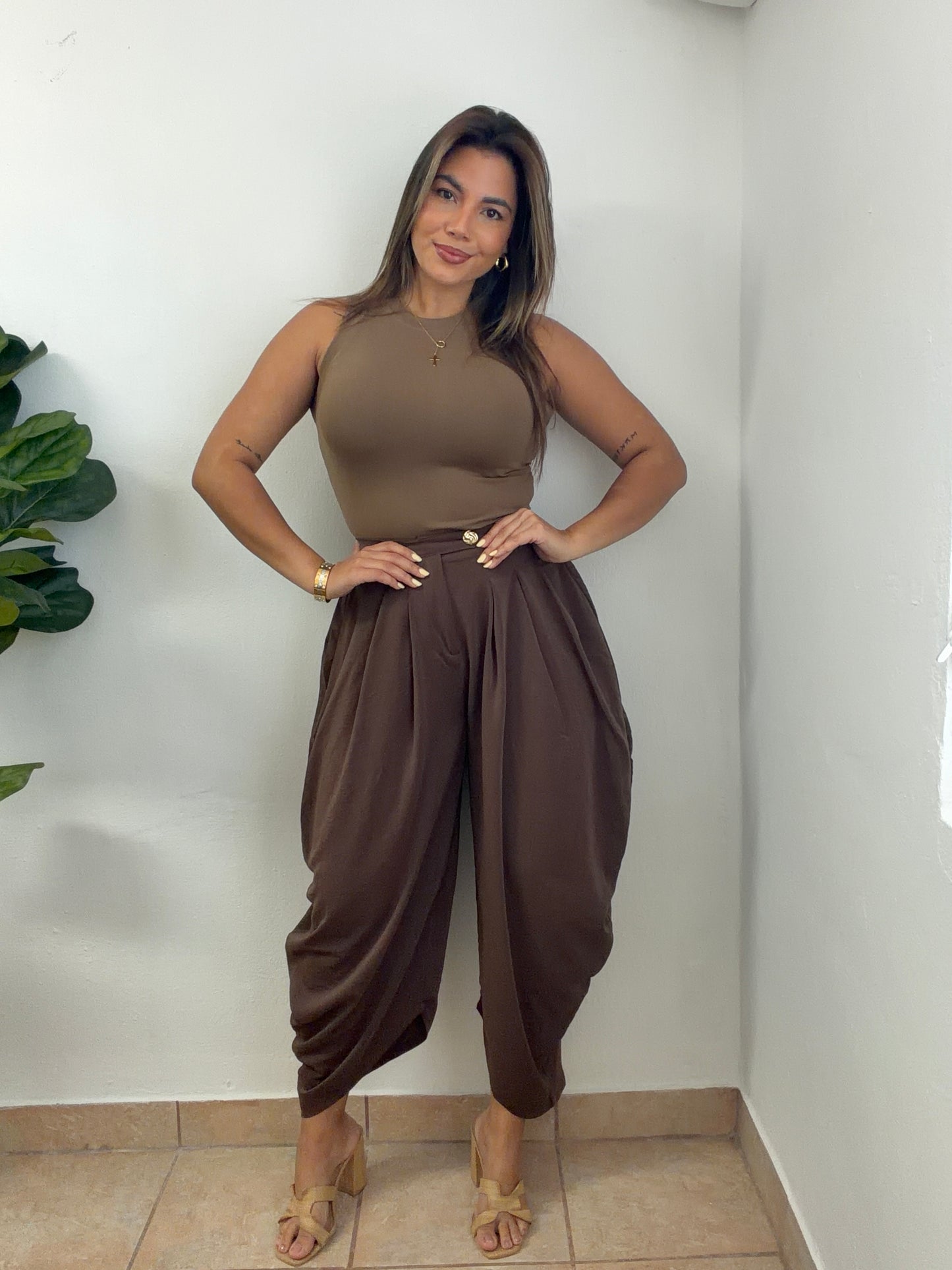 Mocha Latte Bubble Pant
