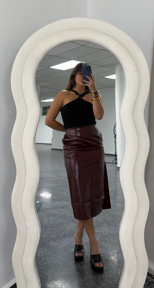 Leather Skirt