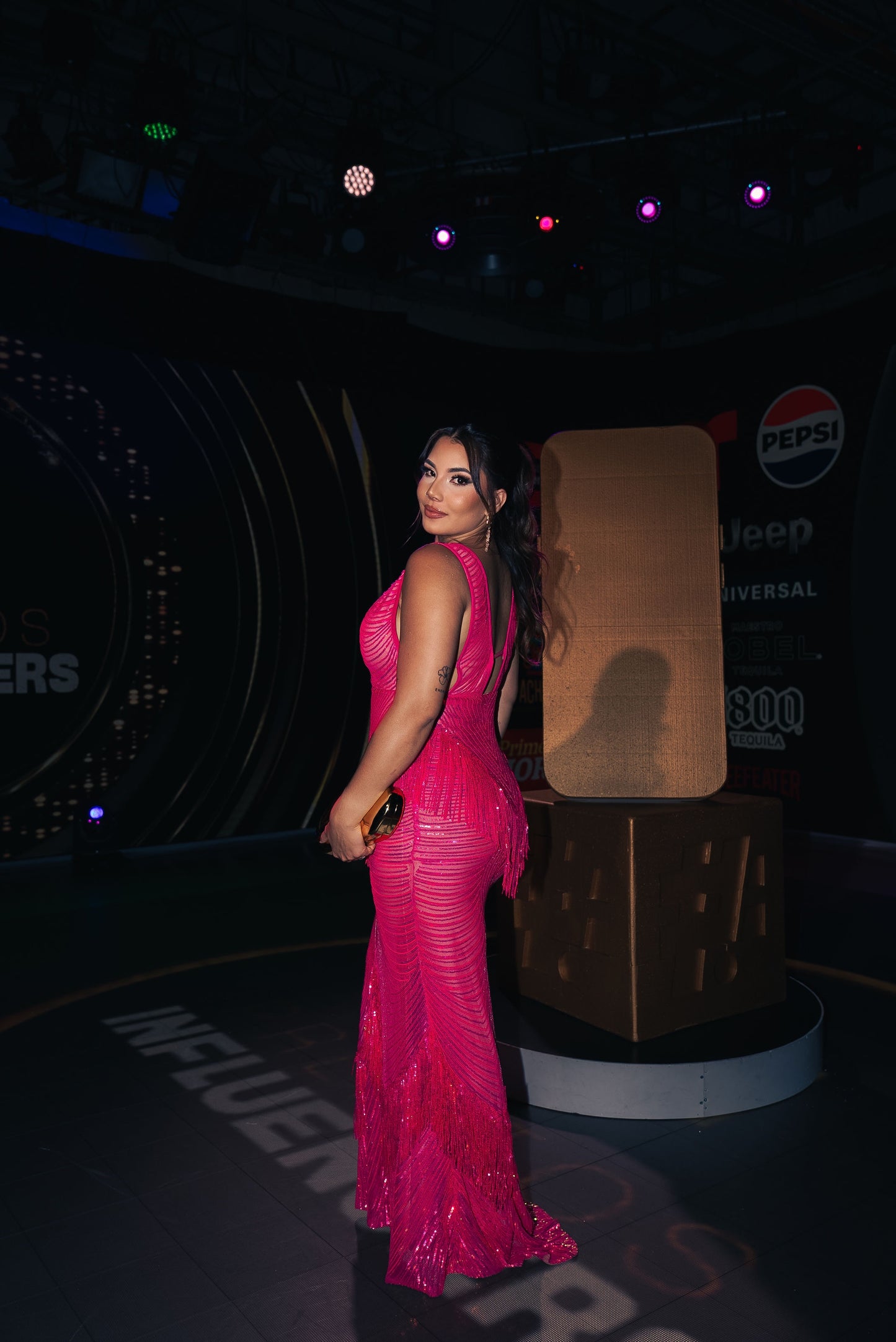 Perfect Pink Glam Dress IVU INCLUIDO. Leer descripción.