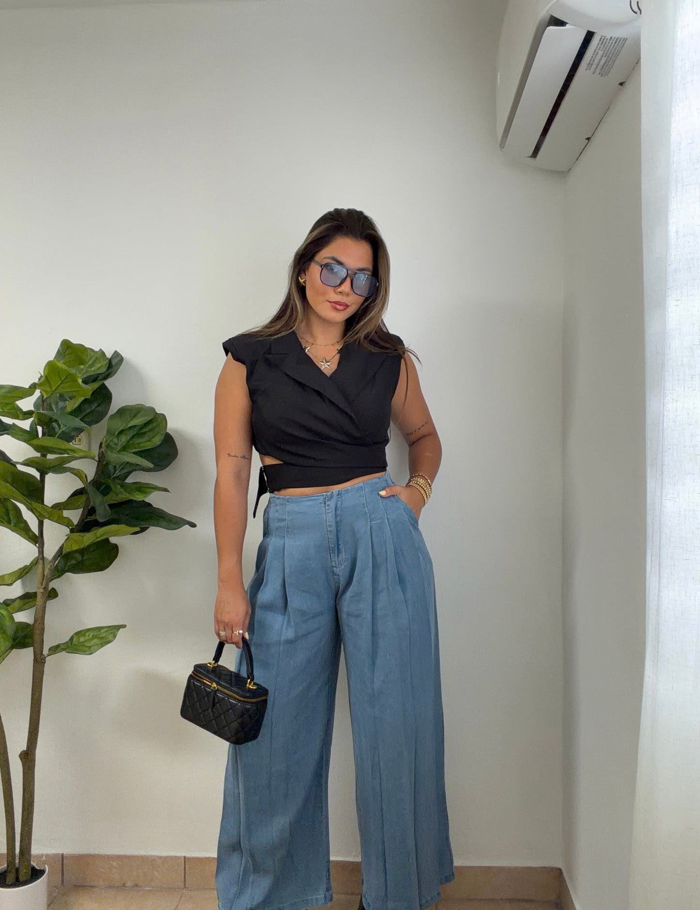 Blue Denim Trouser