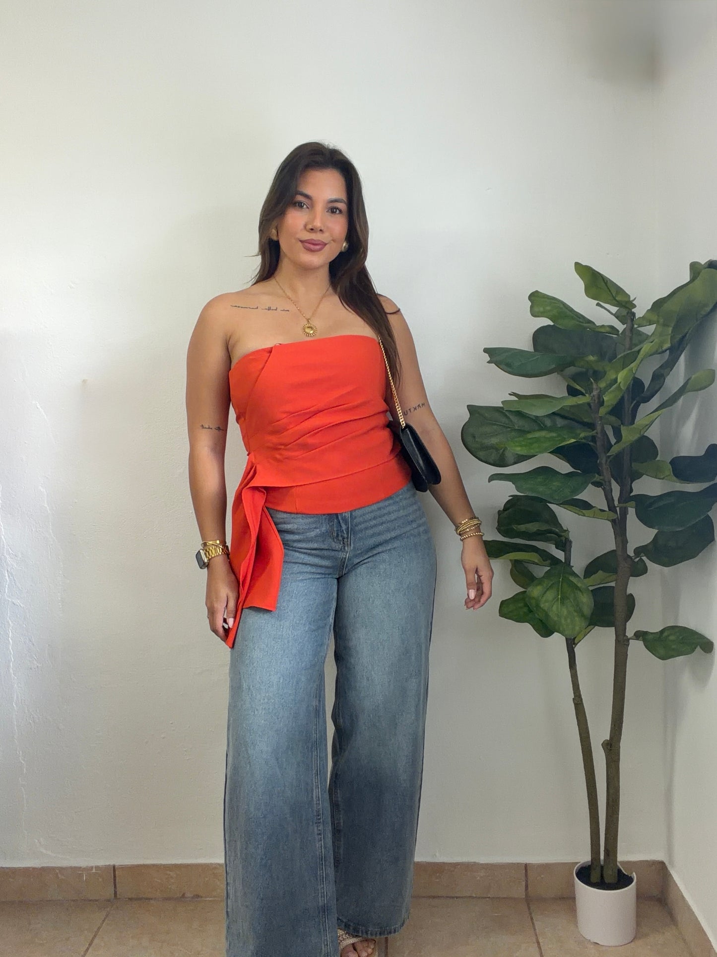 Wide Leg Medium Stone