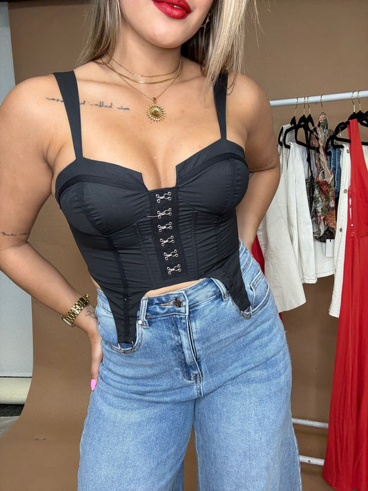 Black Corset Top