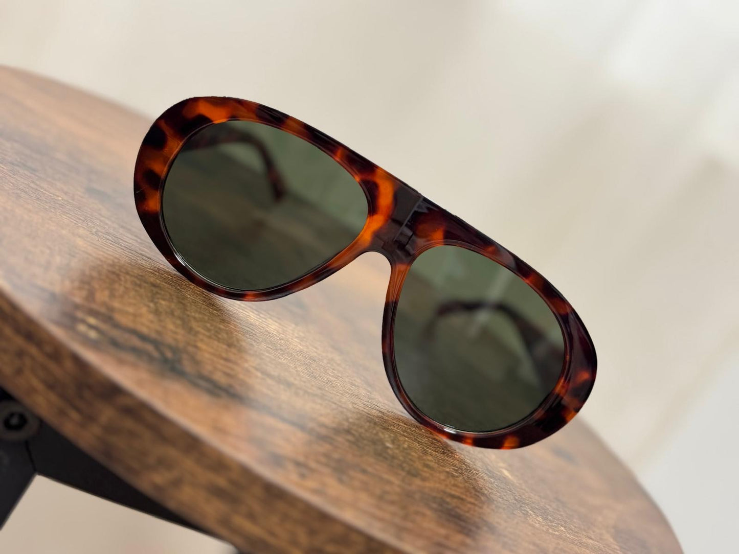 Brown green Glasses