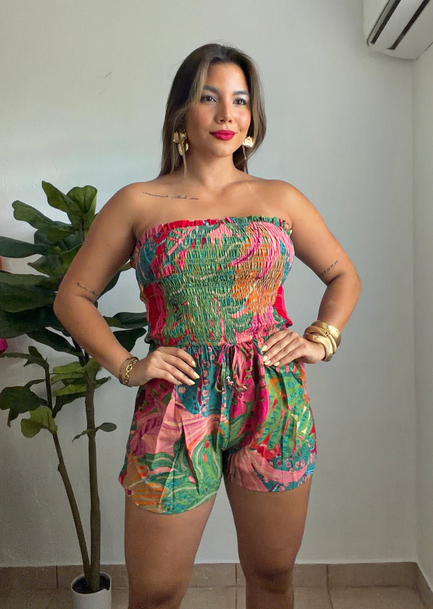 Tropical Romper