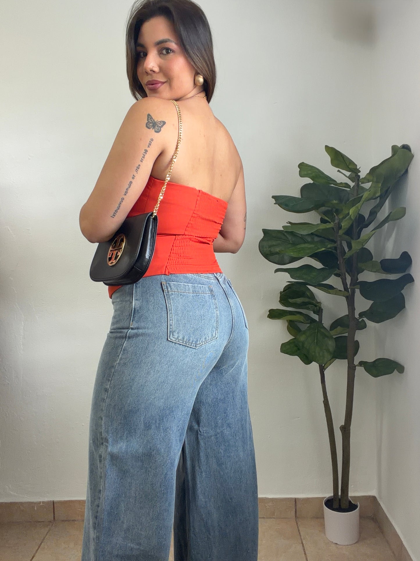 Wide Leg Medium Stone