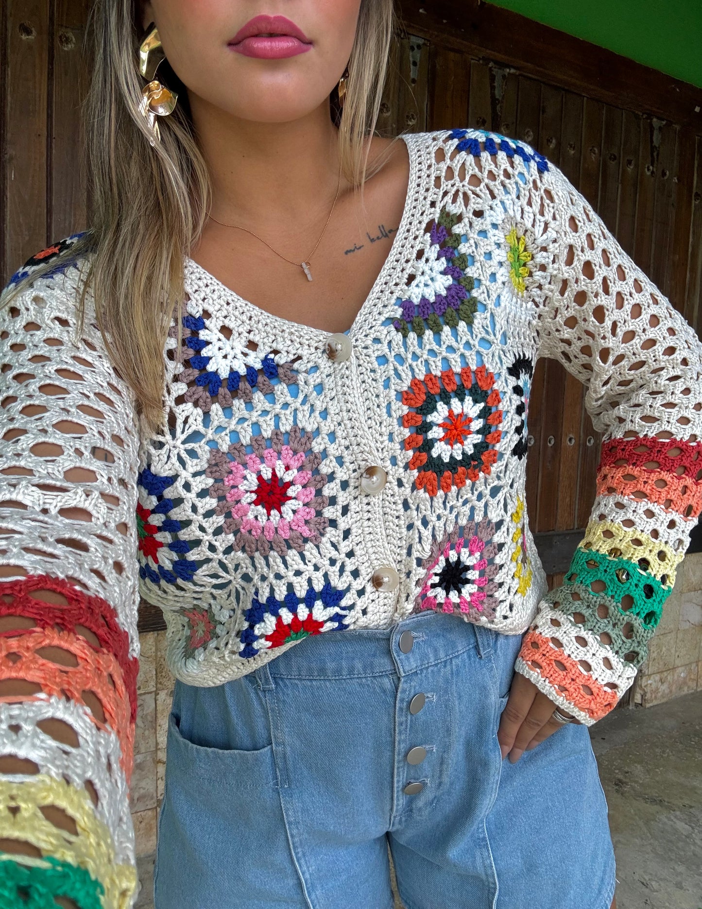 Flowers Cardigan